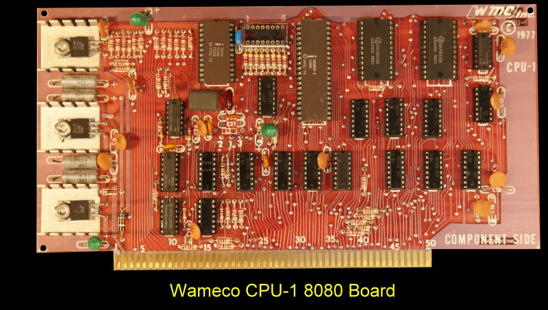 Wamco 8080 CPU Board